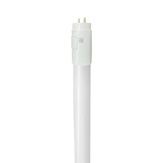 Luxrite LED 2' T8 3 Way Universal Light Tube, G13 Base, 8W, 960 Lumens, Color Selectable - 3500K/4000K/5000K, 83 CRI, Frosted White Finish, Dimmable, Pack of 5 (LR34231) - Cheap-Us