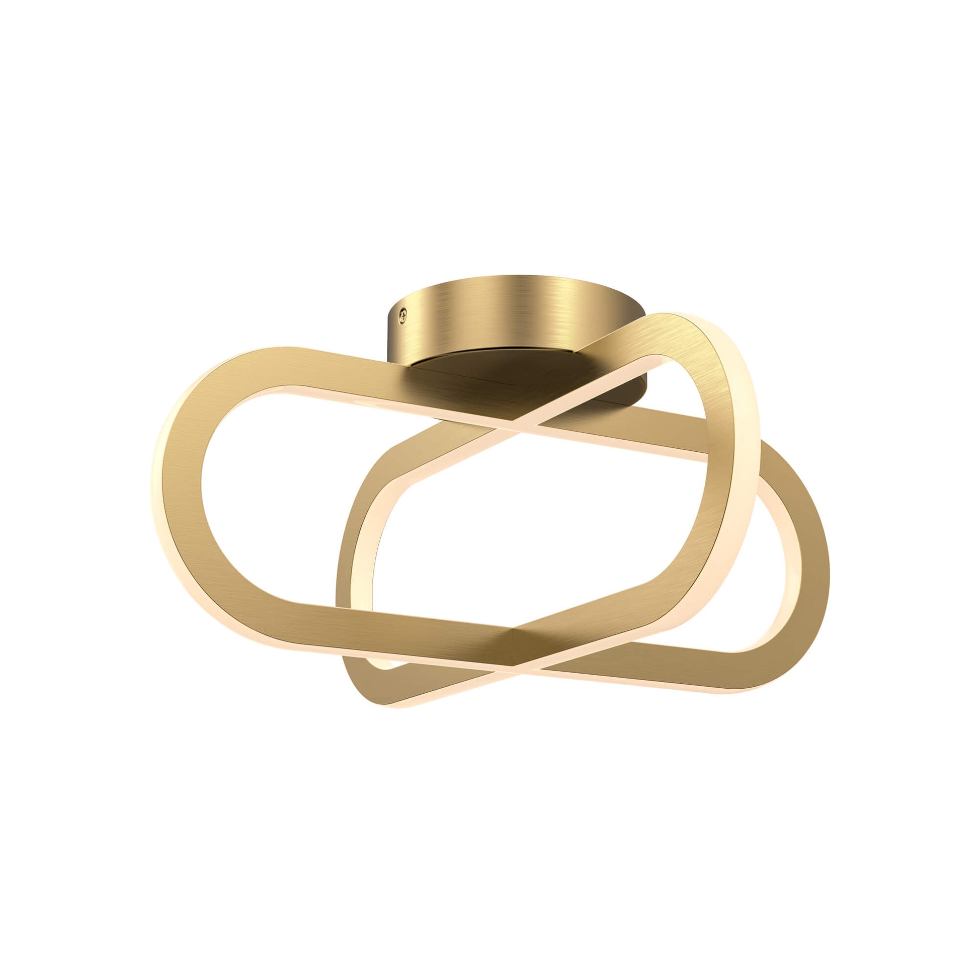 Dals Lighting Arlo 16 inch Flushmount Double Vertical Ring - Cheap-Us