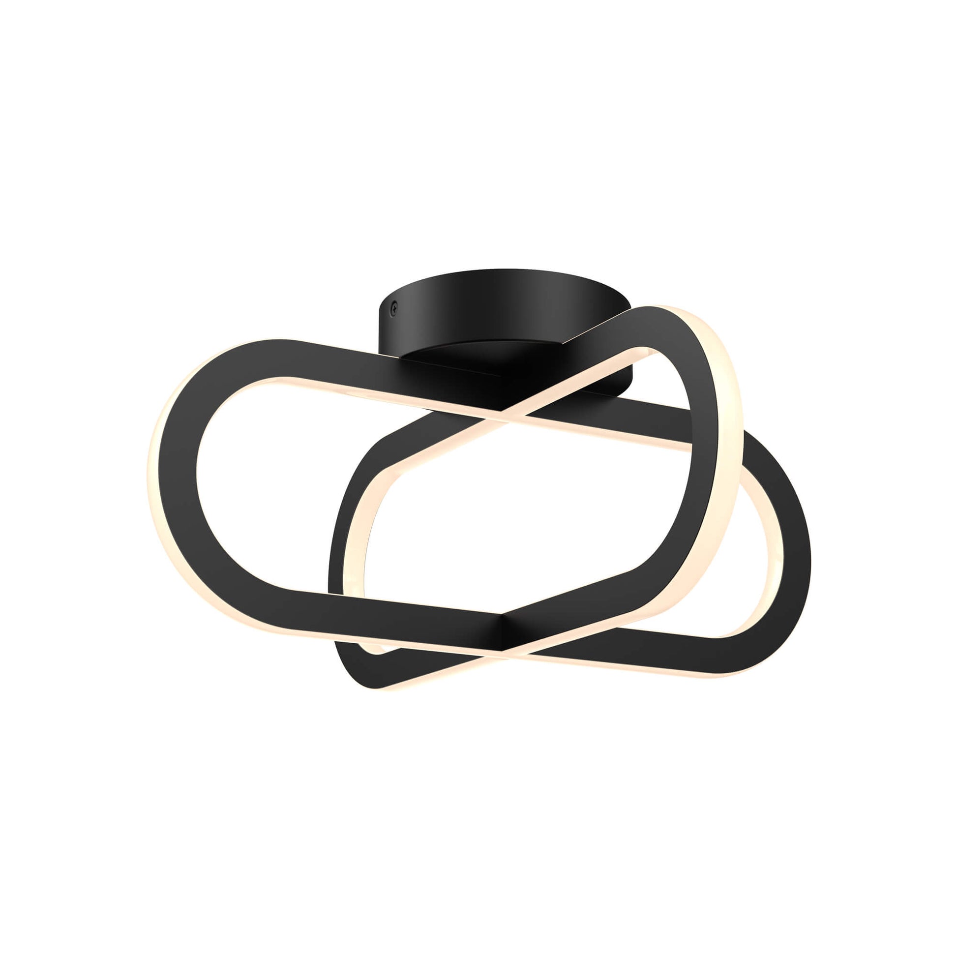 Dals Lighting Arlo 16 inch Flushmount Double Vertical Ring - Cheap-Us