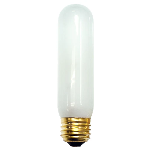 Bulbrite 40T10F 40 Watt Incandescent Showcase/Aquarium/Display T10 Tubular Bulb, Medium Base, Frost - Cheap-Us
