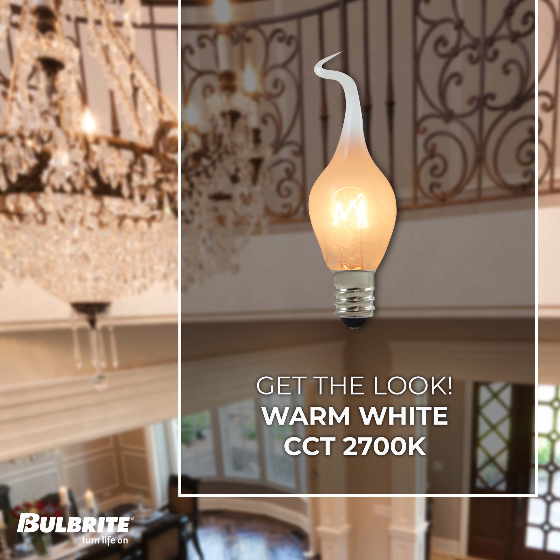 Bulbrite Pack of (25) 6 Watt Dimmable Silicone S6 Candelabra (E12) Incandescent Bulb, 2700K - Cheap-Us