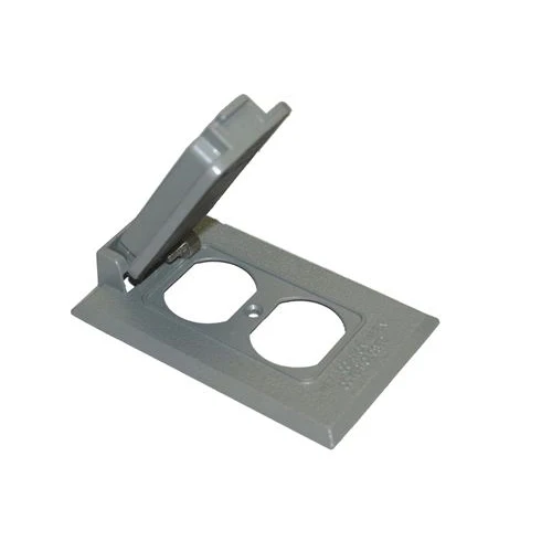 Westgate Duplex, Vertical, Electrical Products, Gray Finish - Cheap-Us