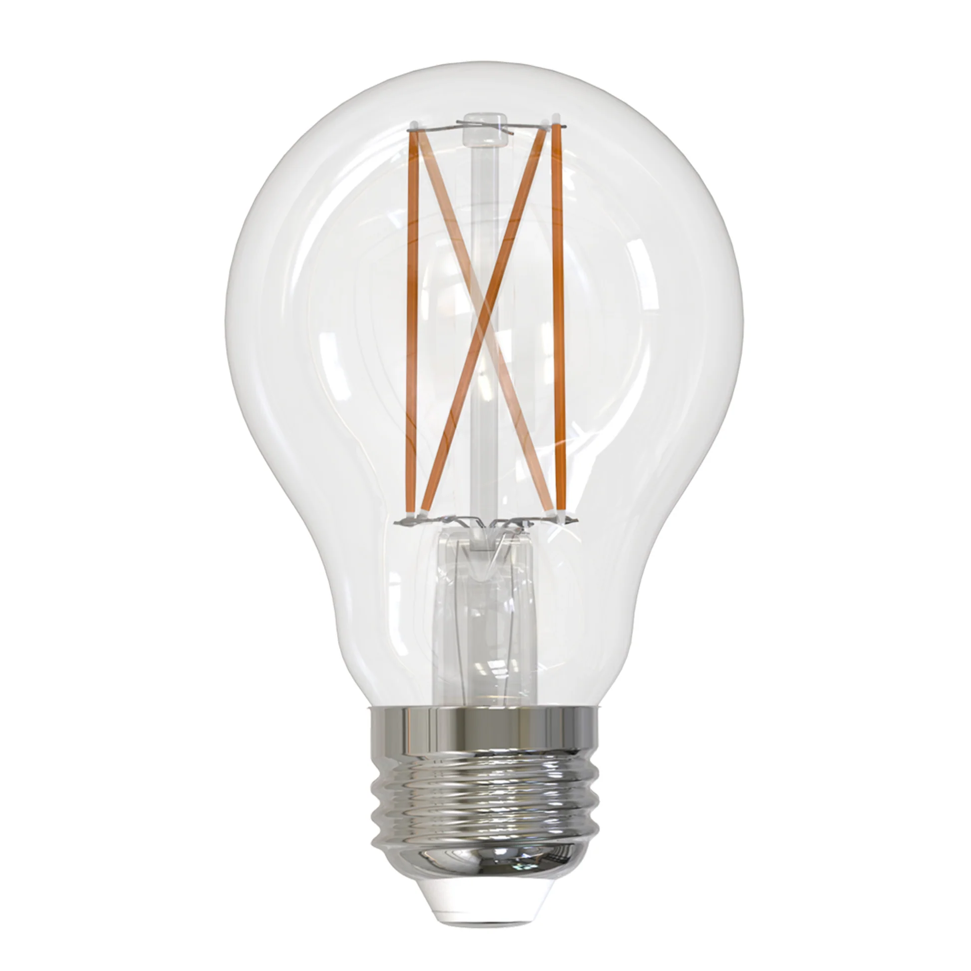 Bulbrite 8.5 Watt Dimmable Clear Filament A19 Medium (E26) LED Bulb - 850 Lumens, 2700K, and 90 CRI - Cheap-Us
