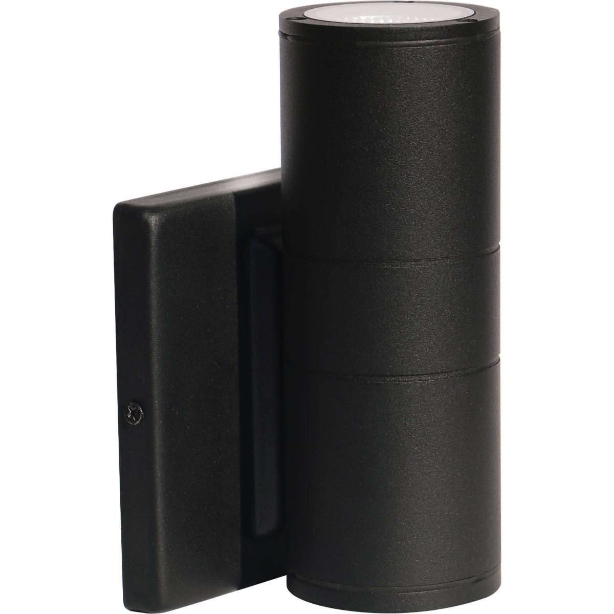 Satco Nuvo 1-Light LED Small/Large Up Or Down Sconce Fixture White/Black/Bronze Finish, 10W, 120/277V, 3000K - Cheap-Us