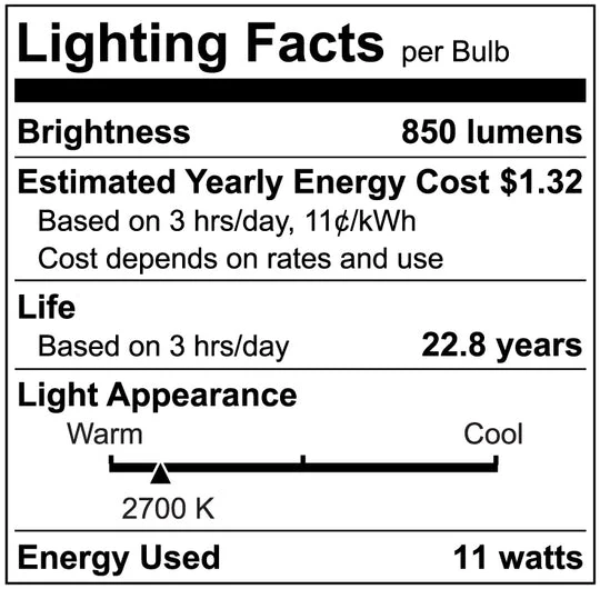 Luxrite LED PAR30 Reflector Light Bulb, 11W, 850 Lumens, 2700K - Warm White, 80 CRI, White Finish, Dimmable (LR31605) - Cheap-Us