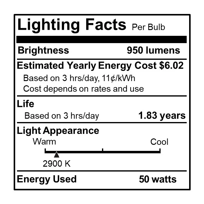BULBRITE HALOGEN T4 DOUBLE-CONTACT BAYONET (BA15d) 50W DIMMABLE LIGHT BULB 2900K/SOFT WHITE 5PK (613050) - Cheap-Us