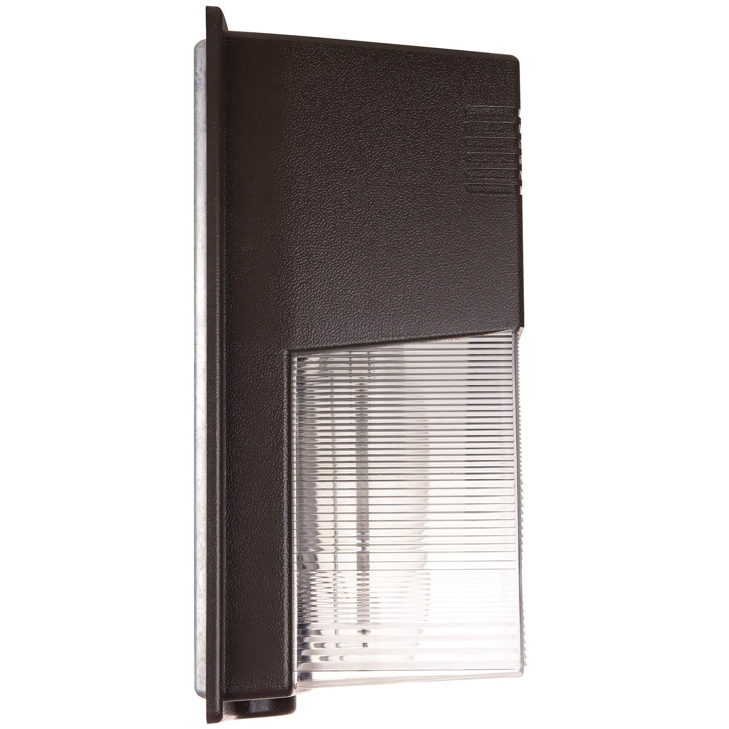 Sunlite 70 Watt High Pressure Sodium Tall Pack Fixture with Photocontrol, Bronze Powder Finish, Clear Polycarbonate Lens - Cheap-Us