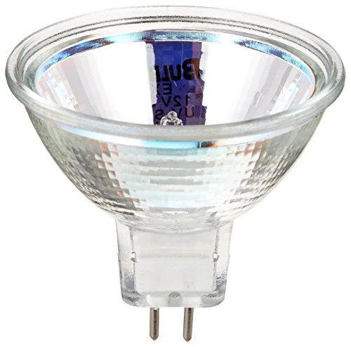 Bulbrite EXT 50 Watt Dimmable Halogen MR16 Bulb, Bi-Pin GU5.3 Base, Clear - Cheap-Us