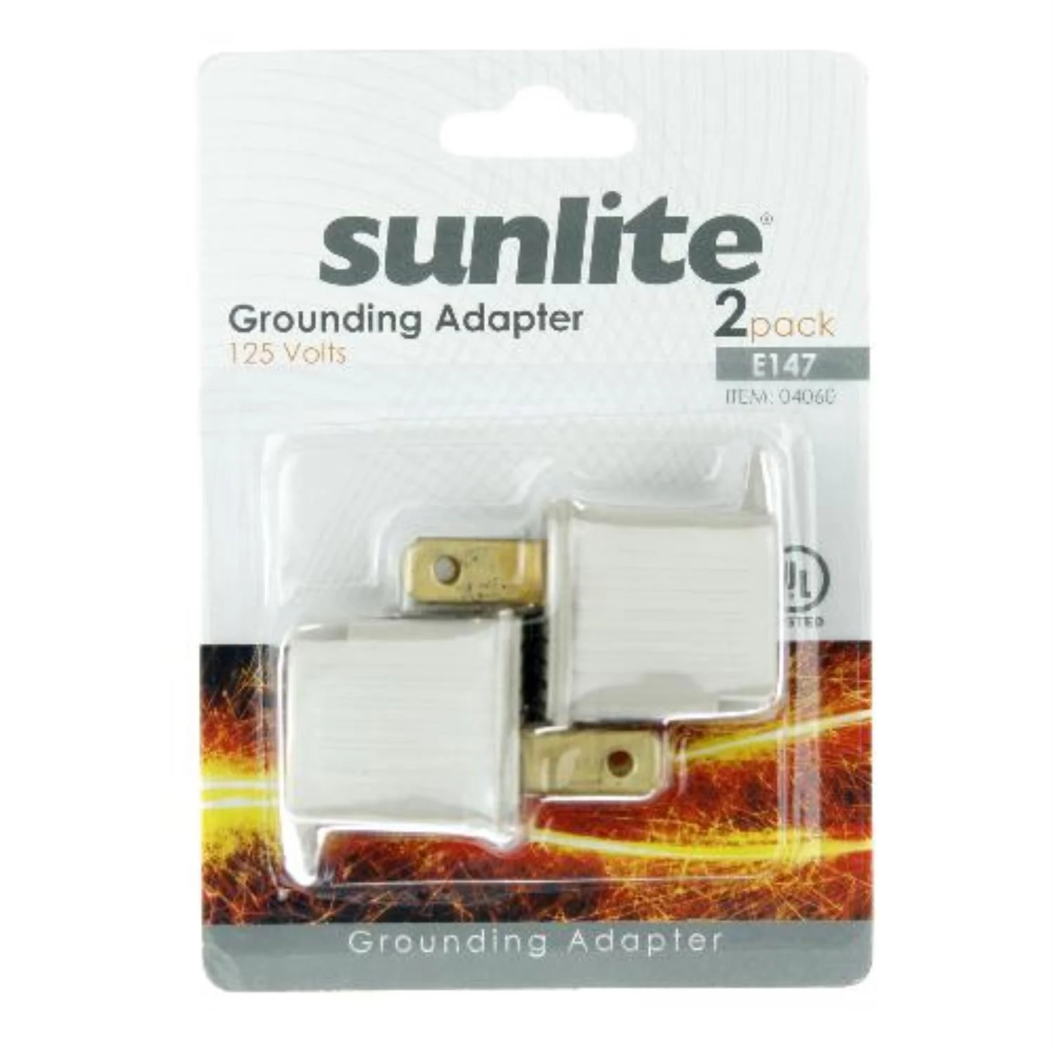 Sunlite E147/CD2 Grounding Adapter, 2 Pack - Cheap-Us
