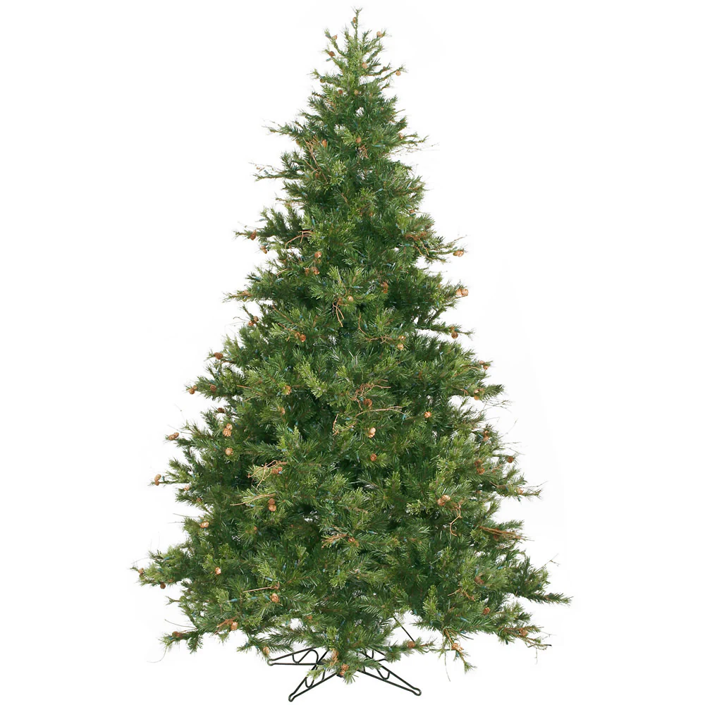 Vickerman 9' Mixed Country Pine Artificial Christmas Tree Unlit - Cheap-Us