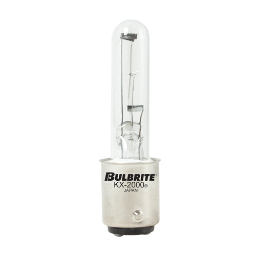 Bulbrite KX60CL/DC 60 Watt KX-2000 Dimmable Krypton/Xenon T3 Capsule Bulb, DC Bayonet Base, Clear - Cheap-Us