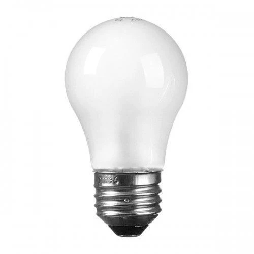 15 Watts A15 Frosted Appliance Light Bulb E26 120V Warm White - Cheap-Us