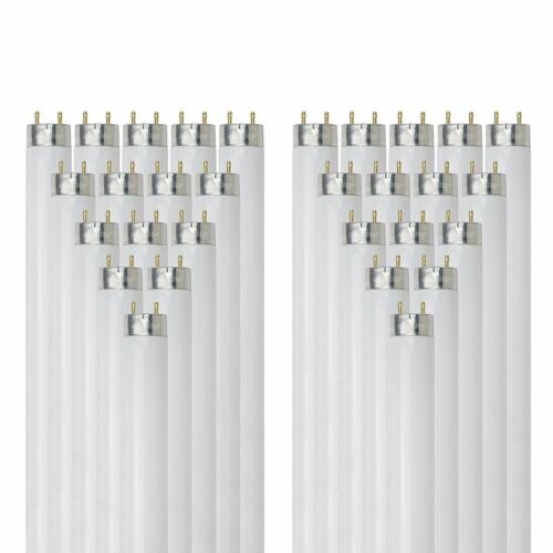 Sunlite F32T8/SP830 32-Watt T8 Linear Fluorescent Lamp Medium Bi Pin Base, 3000K, 30-Pack - Cheap-Us