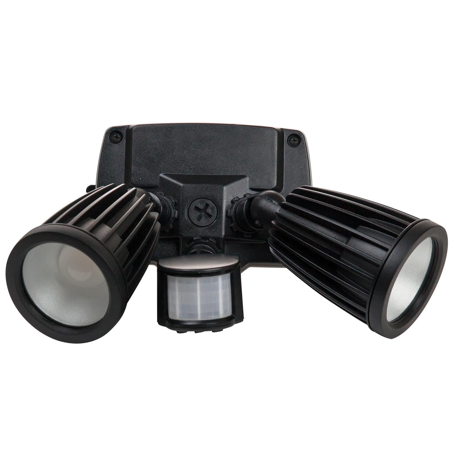 20 Watt 120 Volt LED Motion & Photo Sensors Fixture, Black Finish - Cheap-Us