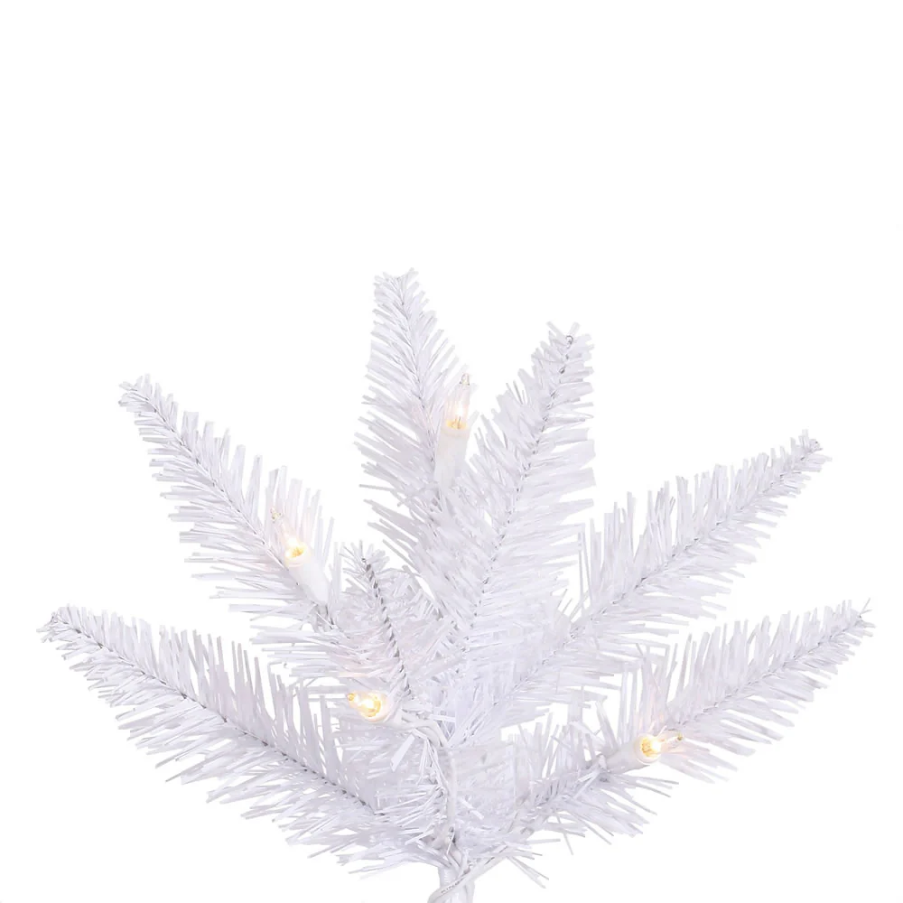 Vickerman 3' White Fir Artificial Christmas Tree Unlit - Cheap-Us