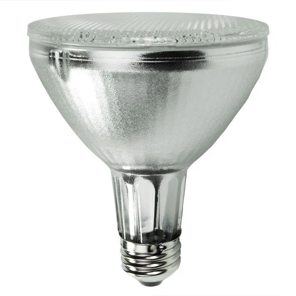 GE 22159 - 70 Watt - PAR30L Flood - Pulse Start - Metal Halide Protected Arc Tube - 3000K - ANSI M139/M98/O - Medium Base - Universal Burn - CMH70/PAR30L/830FL - Cheap-Us