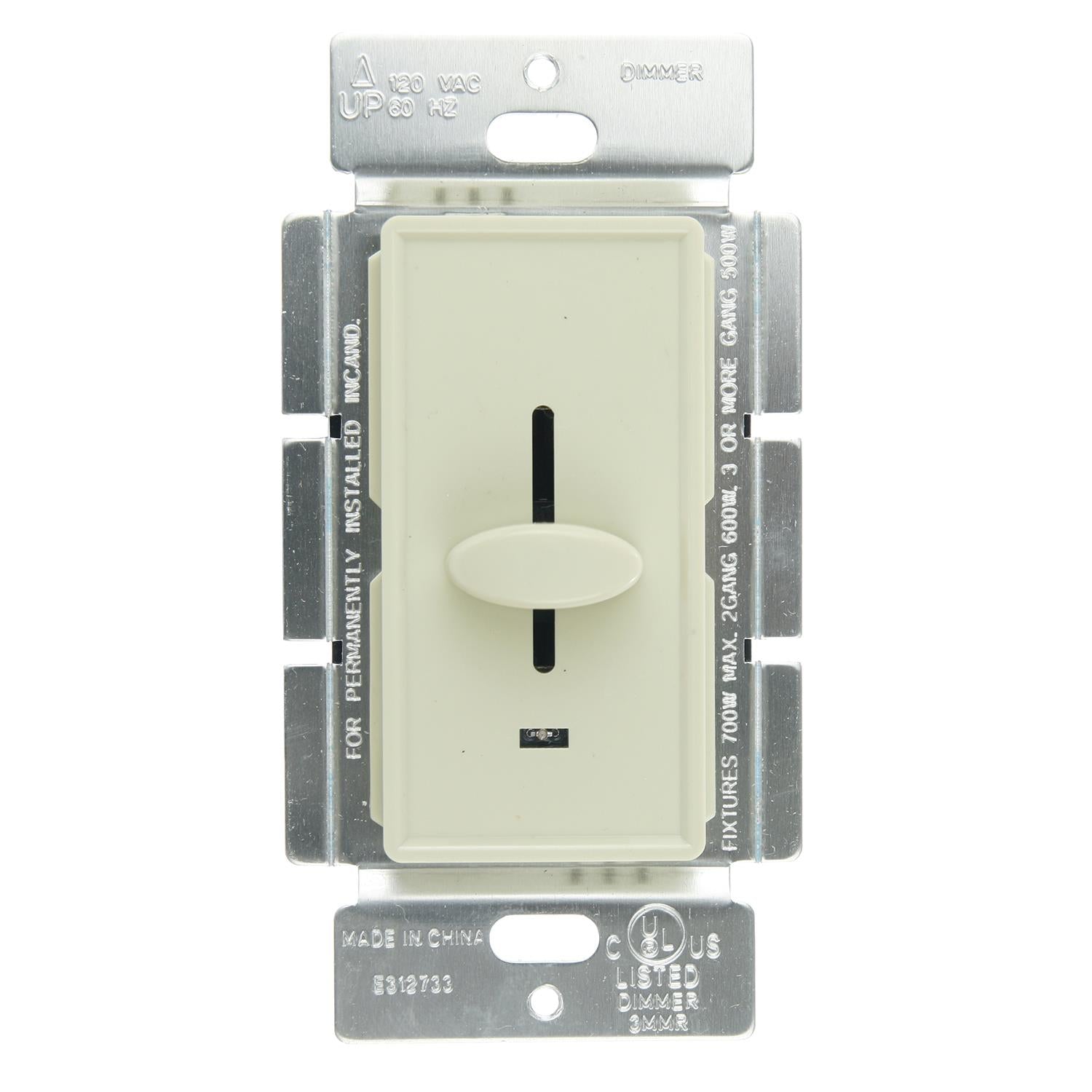 Sunlite E1020/I Slide Dimmer with LED, Ivory - Cheap-Us