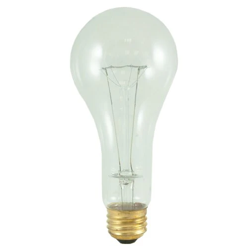 Bulbrite 200A/CL/HL 200 Watt High Lumen Incandescent A23, Medium Base, Clear - Cheap-Us