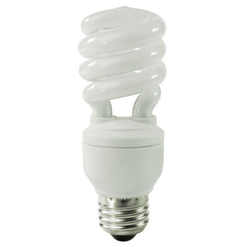 Spiral CFL - 13 Watt - 60W Equal - 4100K Cool White 82 CRI - 62 Lumens per Watt - Sylvania 29567 - Cheap-Us