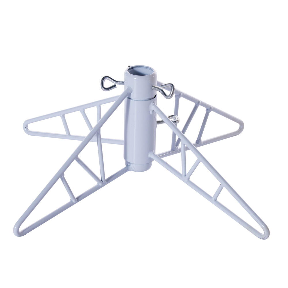 Vickerman 4.5' Silver Tinsel Fir Artificial Christmas Tree Warm White Dura-lit LED Lights - Cheap-Us