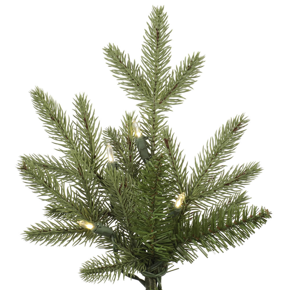 Vickerman 7.5' Fresh Balsam Fir Artificial Christmas Tree Warm White Dura-Lit® LED Lights - Cheap-Us
