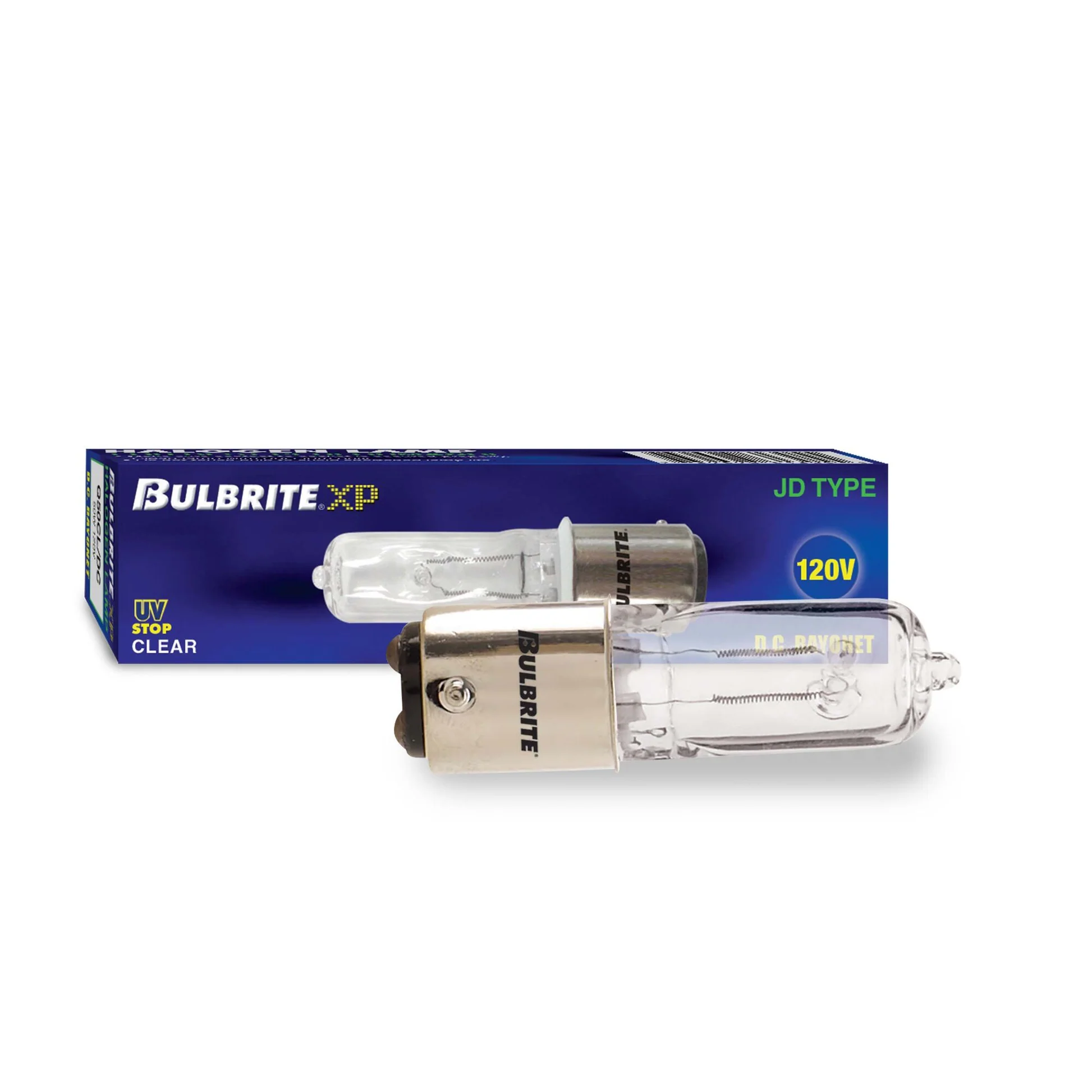 BULBRITE HALOGEN T4 DOUBLE-CONTACT BAYONET (BA15d) 50W DIMMABLE LIGHT BULB 2900K/SOFT WHITE 5PK (613050) - Cheap-Us