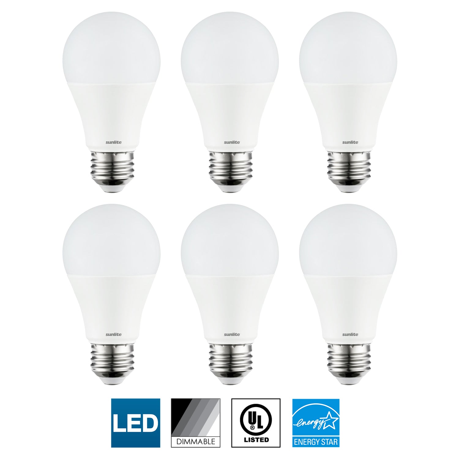 Sunlite LED A21 Light Bulb, Dimmable, 15 Watts (100W Equal), Medium (E26) Base, 3000K Warm White, 1600 Lumen, UL Listed, Energy Star - Cheap-Us