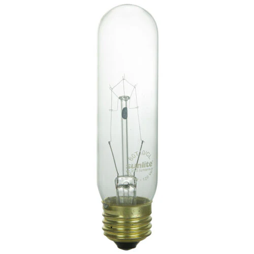 Sunlite 40 Watt T10 Tubular Medium Base Clear (25 Pack) - Cheap-Us