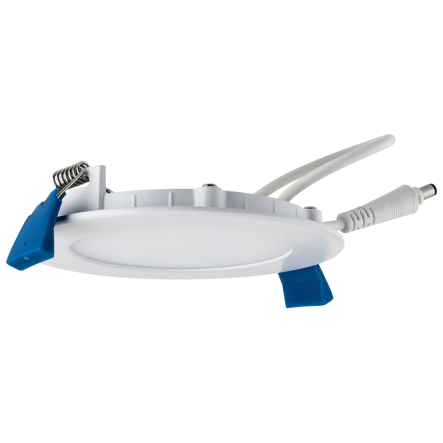 Sunlite 4-Inch Round 10 Watt Recessed Ultra Slim Dimmable LED Downlight, 650 Lumens (60W Equal), 4000K Cool White, ETL & Energy Star, Kitchens & Living Rooms, Commercial & Residential, White - Cheap-Us