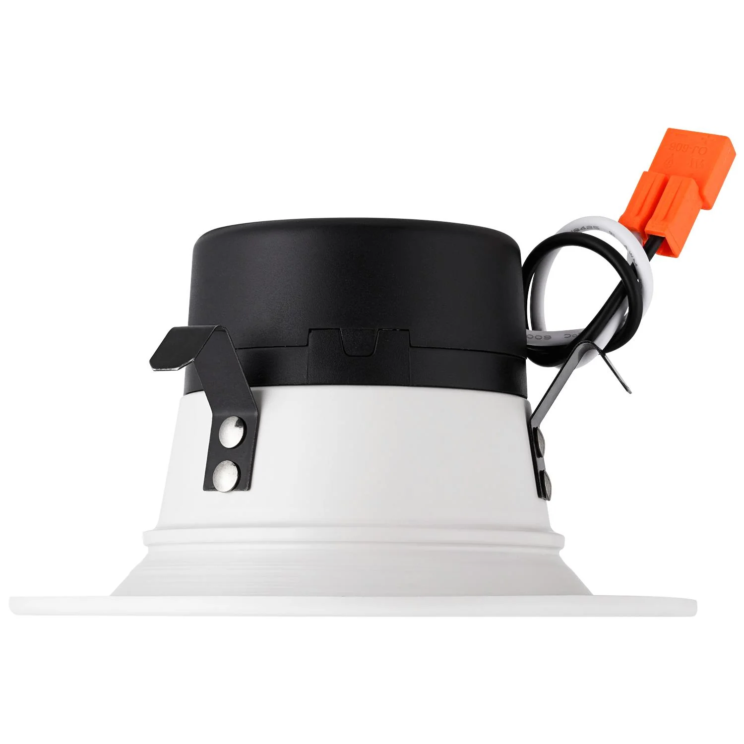 Sunlite Tunable LED Retrofit 4-Inch Round Recessed Downlight, 30K/40K/50K Tunable Color Temperature, Dimmable, Medium Base (E26) Adapter, 8 Watts, White Finish, ETL Listed, Energy Star - Cheap-Us