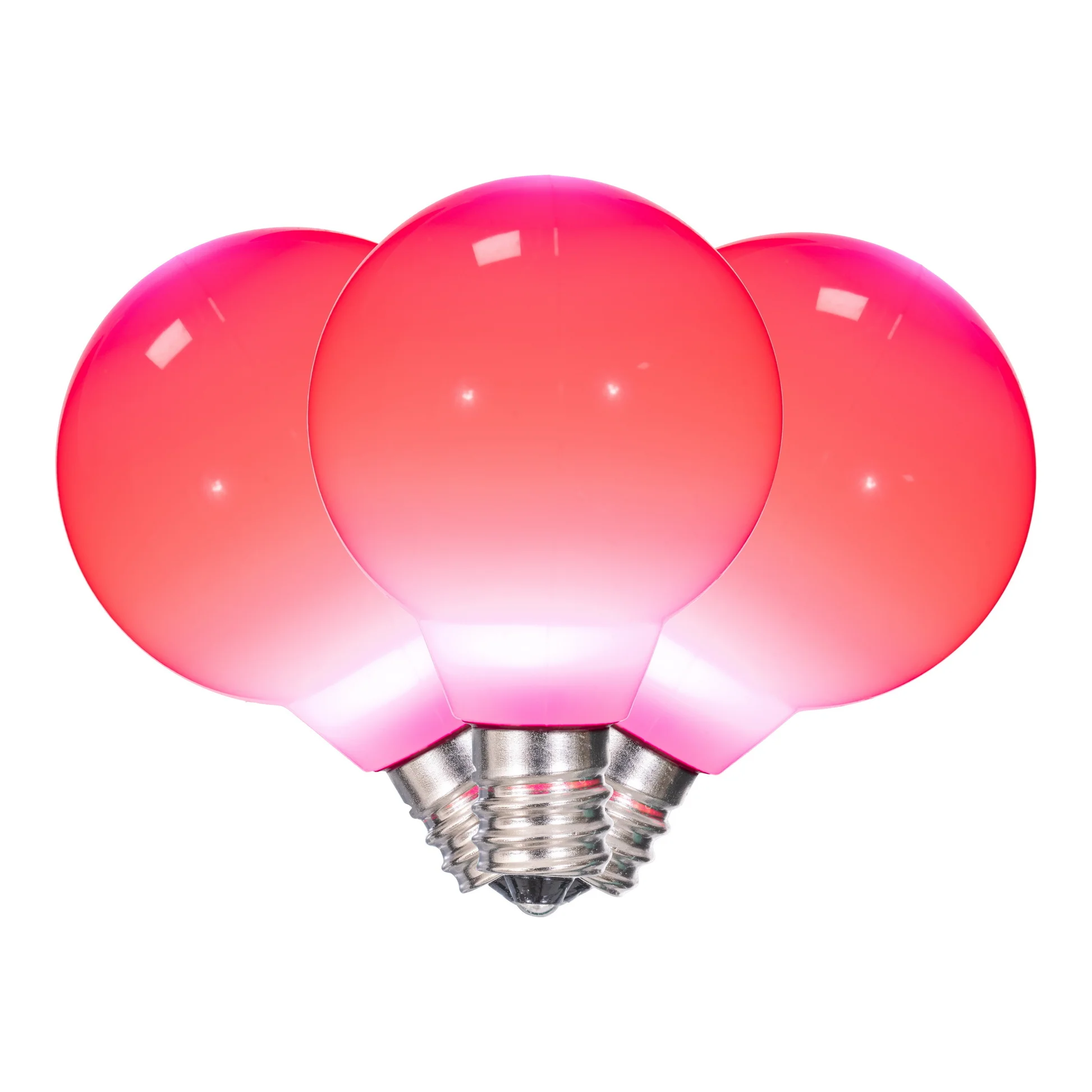 Vickerman G40 Pink Ceramic LED Replacement Bulb package of 25 - Cheap-Us