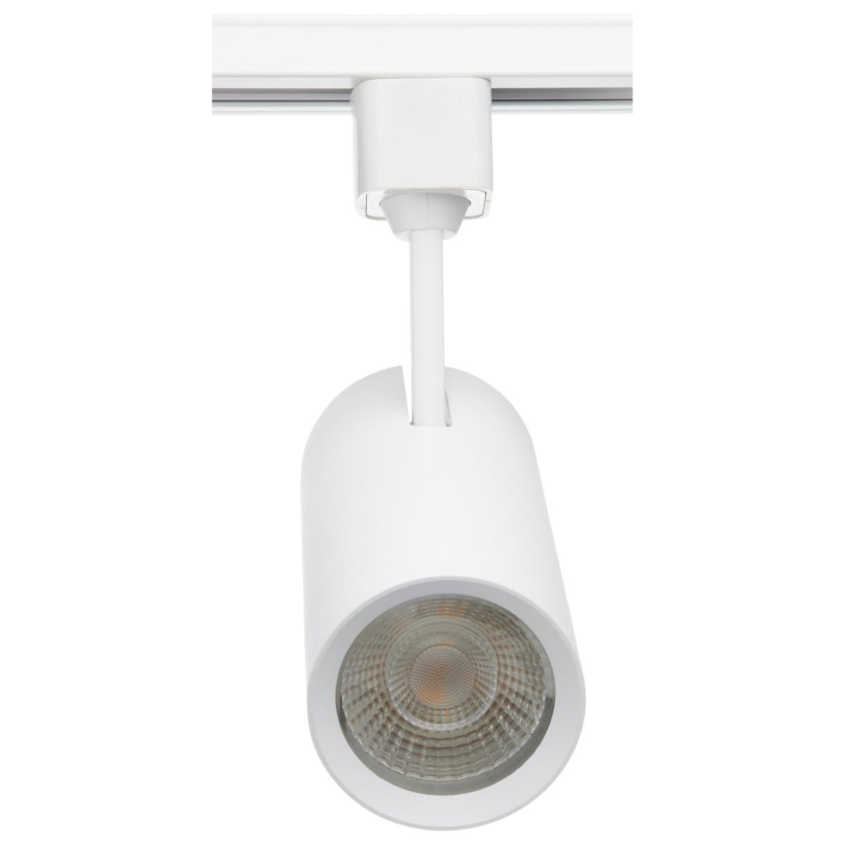 TH613 TRACK PRO SERIES- 20W- WH- 36 20 Watt; LED Commercial Track Head; White; Cylinder; 36 Degree Beam Angle - Cheap-Us