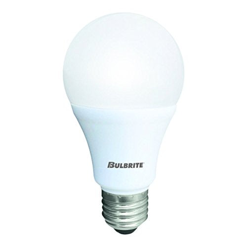 Bulbrite LED9A19/827/4PK 9.5 Watt Dimmable LED A19, 60 Watt Incandescent A19 Equivalent, Medium Base, Warm White - Cheap-Us