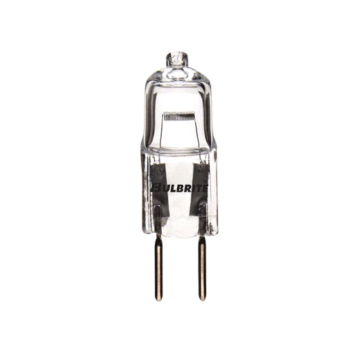 Bulbrite Q50GY6/12 50 Watt Dimmable Halogen JC T3 Capsule Bulb, 24 Volt, Bi-Pin GY6.35 Base, Clear - Cheap-Us