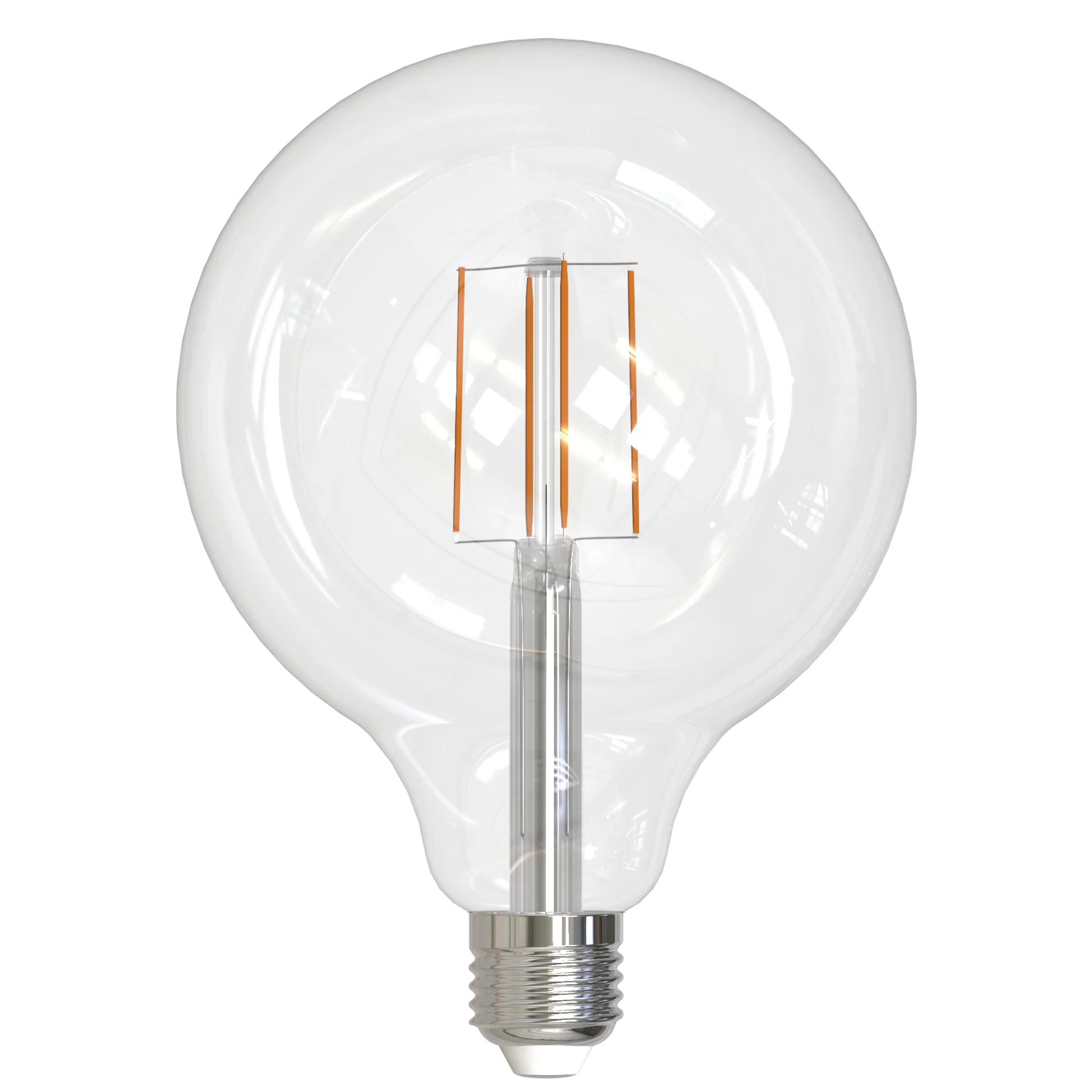 Bulbrite 8.5 Watt Dimmable Clear Filament G40 Medium (E26) LED Bulb - 800 Lumens, 3000K, and 90 CRI - Cheap-Us