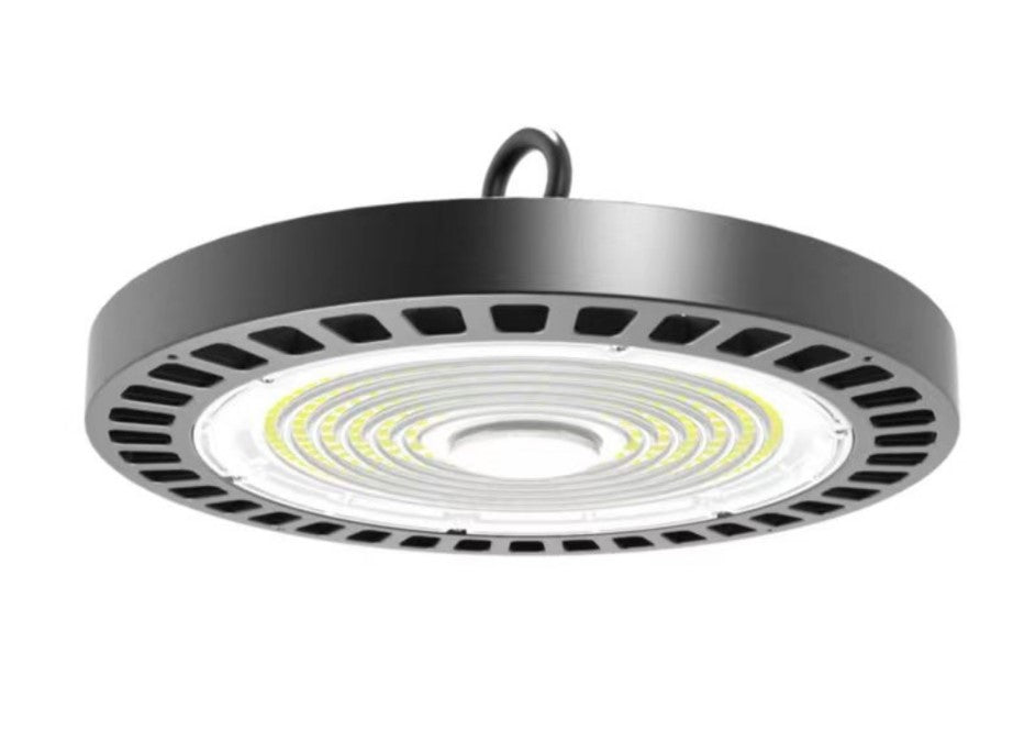 Sunlite 89782 LED Commercial UFO High Bay Light Fixture, 200 Watts (400W=), 28000 Lumens, 5000K Super White, Dimmable, UL Listed, Black, 120-277V, IP65, For Warehouses, Factories & Workshops - Cheap-Us