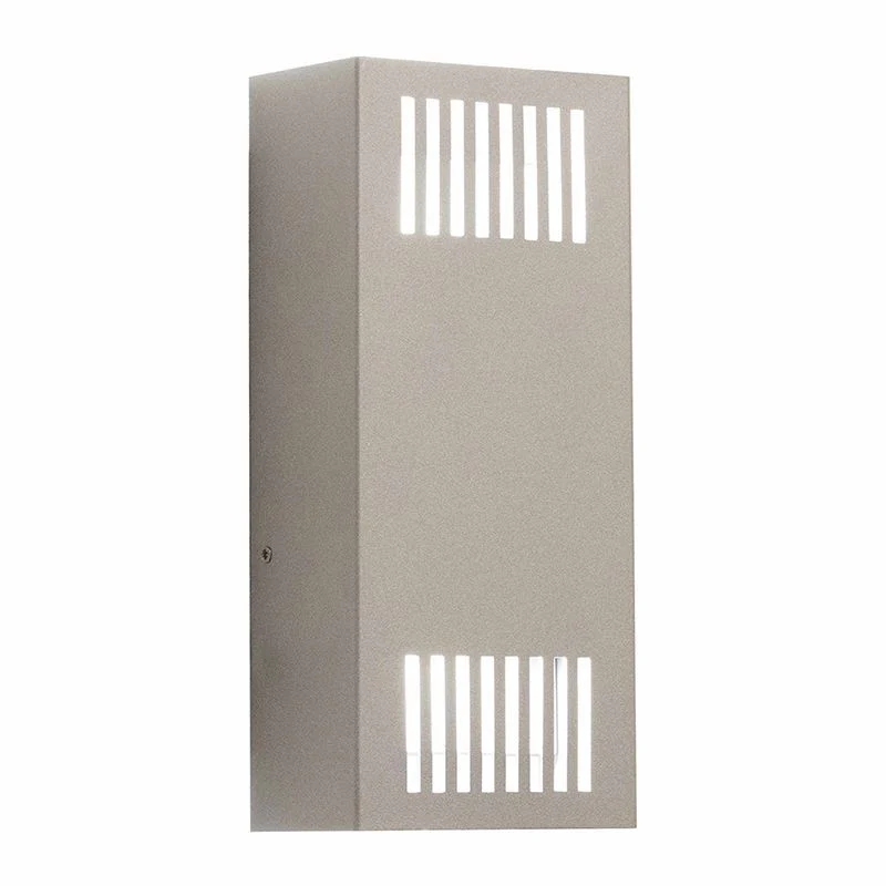 Westgate LED Wall Sconce Light, Outdoor Lighting, 15W, 1300 Lumens, 4000K, Silver Finish - Cheap-Us