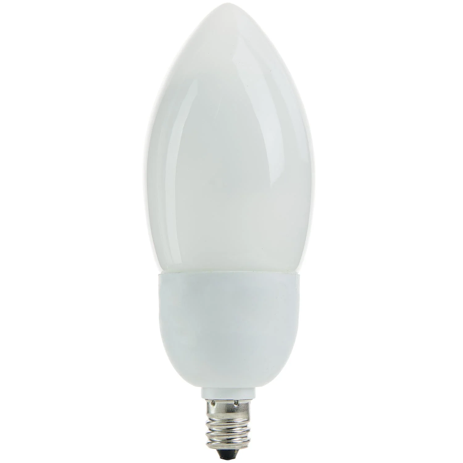 Sunlite SLC7/27K 7 Watt Torpedo Tip Lamp Candelabra (E12) Base Warm White - Cheap-Us