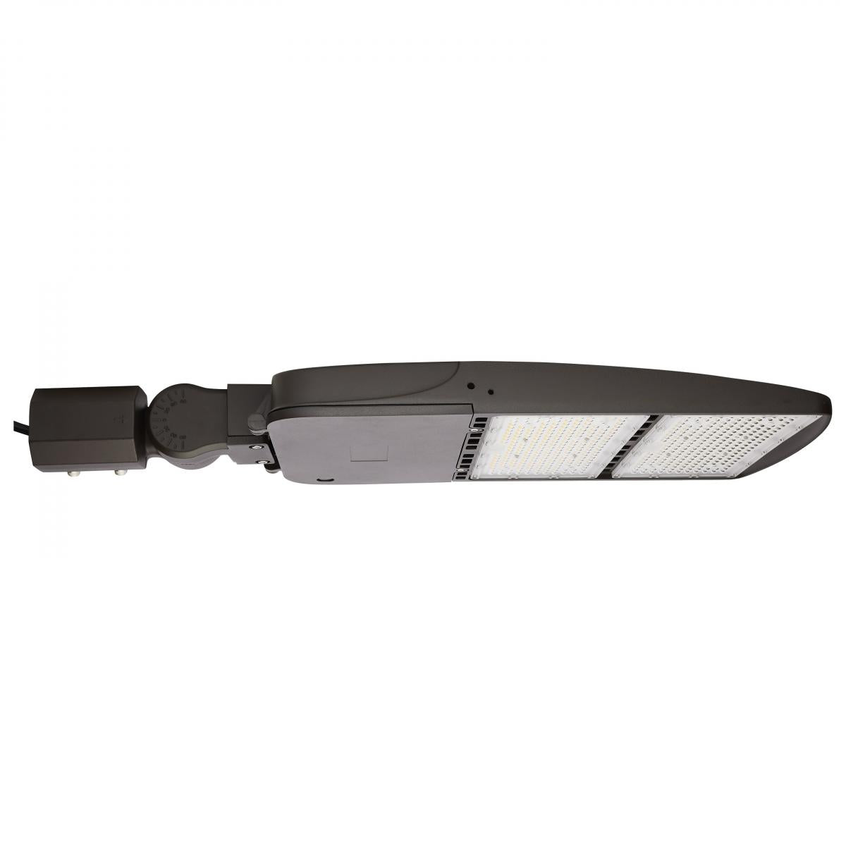 Satco Nuvo LED Area Light Type III/IV/V, 100W/150W/200W/240W/300W, Bronze Finish, 4000K, 120-277V/277-480V - Cheap-Us