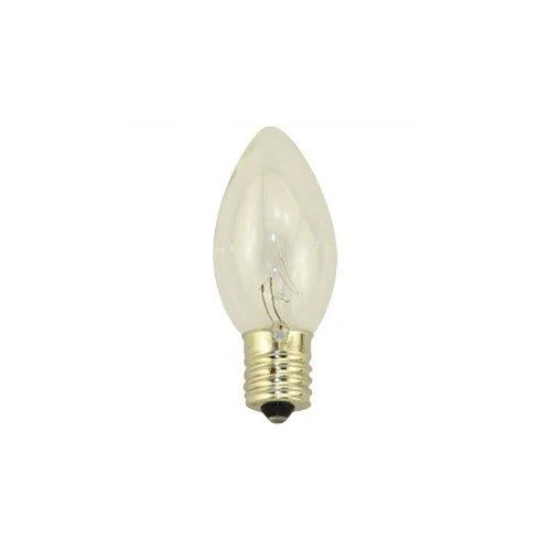 Bulbrite 15F10CL 15 Watt Incandescent F10 Fiesta Bulb, Candelabra Base, Clear - Cheap-Us