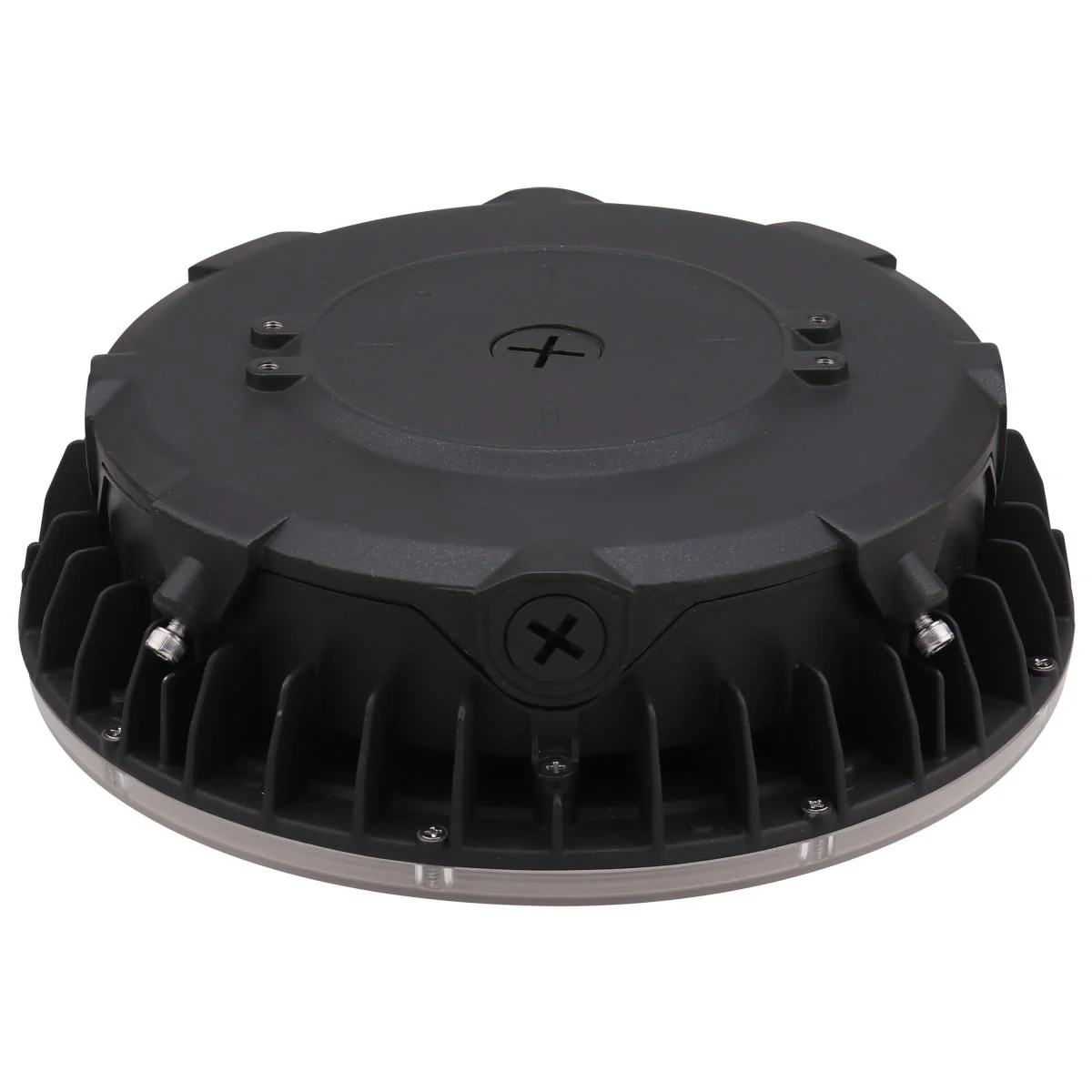 65-626R1 40W LED CANOPY W/ SENSOR PORT LED Canopy Fixture; 40 Watt; CCT Selectable; Bronze Finish - Cheap-Us