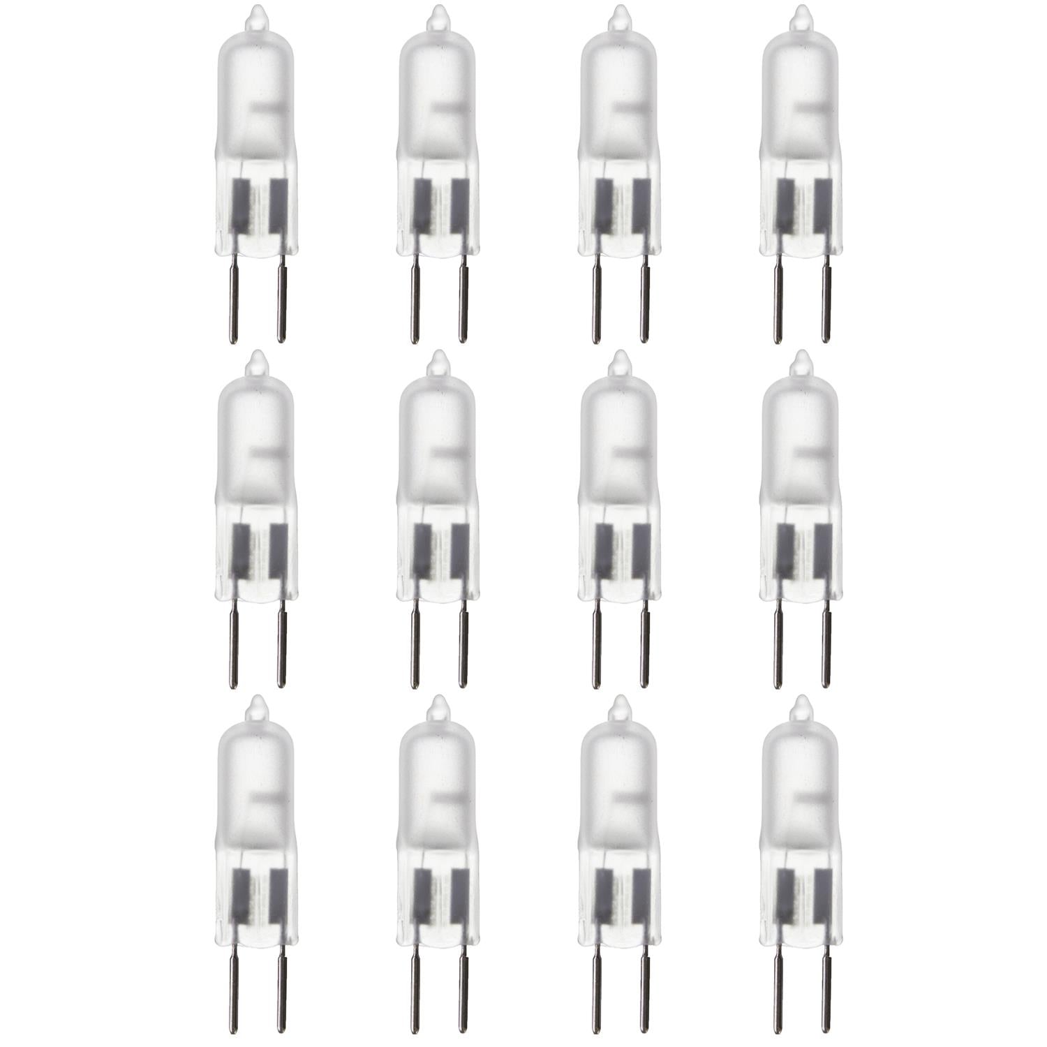 Sunlite 50 Watt, Single Ended T3.5, GY6.35 Bi-Pin Base, Clear - Cheap-Us