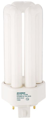 Sylvania 20880 Compact Fluorescent 4 Pin Triple Tube 3000K, 26-watt - Cheap-Us