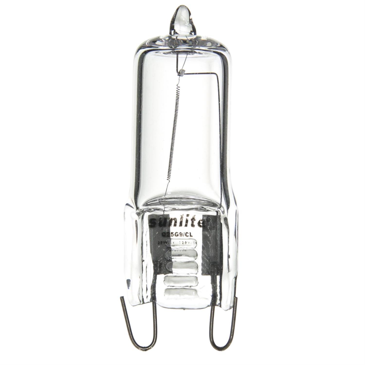 Sunlite 25 Watt, Single Ended T3.5, G9 Bi-Pin Base, Clear - Cheap-Us