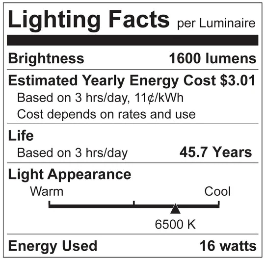 Luxrite LED 3' T8 Universal 16W Shatter Proof Ballast Compatible Light Tube, G13 Base, 1600 Lumens, 6500K - Daylight, 83 CRI, Frosted White Finish (LR34079) - Cheap-Us