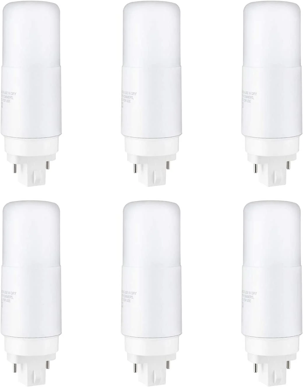 Sunlite 85426-SU LED PLV Ballast Bypass Bulb, G23 Base, 700 Lumens, 1 Pack, 40K - Cool White, Pack of 6 - Cheap-Us