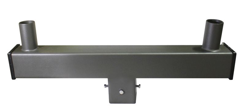 Westgate Twin Square Vertical Tenon For 4?..Square Pole, Slips 2 ?? Vertical Tenon. Two..2 ?? Vertical Te..., Outdoor Lighting, Bronze Finish - Cheap-Us