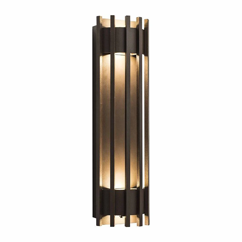 Westgate LED Wall Sconce Light, Outdoor Lighting, 10W(2.5Wx4), 800 Lumens, 5000K, Dark Bronze Finish - Cheap-Us