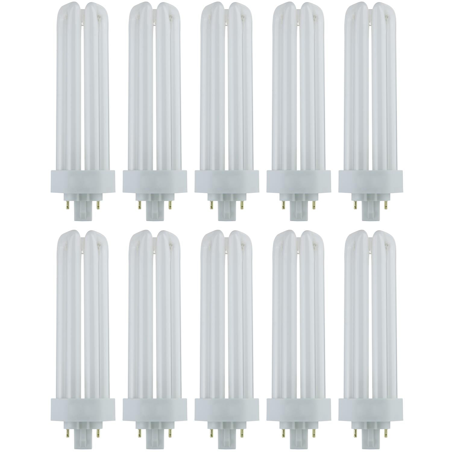 Sunlite 42 Watt PLT 4-Pin Triple Tube, GX24Q-4 Base, Daylight - Cheap-Us
