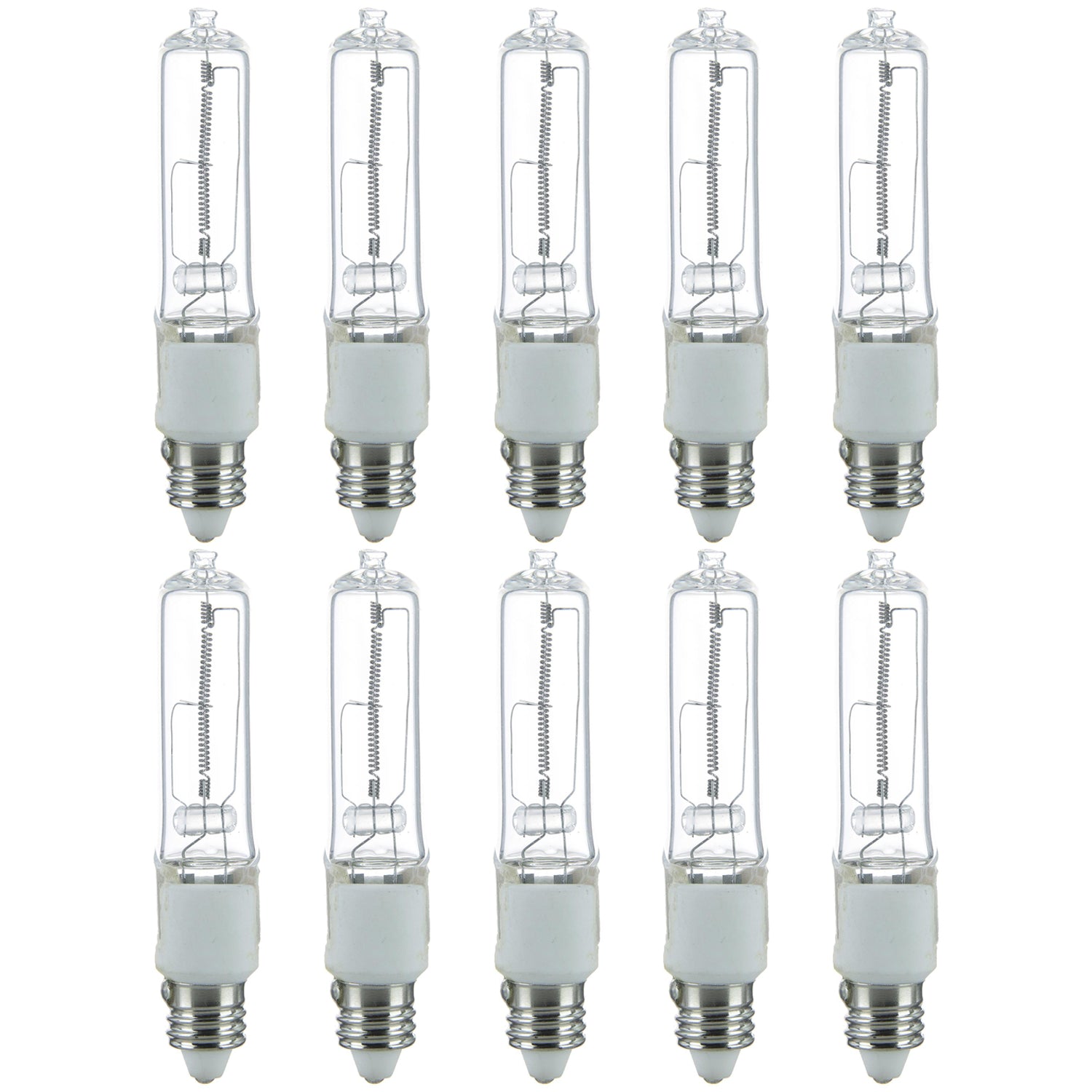 Sunlite 150 Watt, Single Ended T4, Mini Can Base, Clear - Cheap-Us